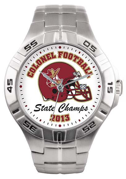 w-9 custom logo watch